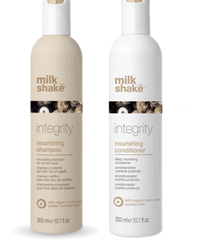 milk_shake Integrity Nourishing Shampoo and Conditioner Bundle Halo Hair & Skin - rosehipskincare.com.au
