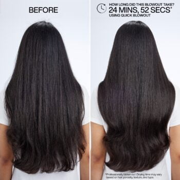 Redken Quick Blowout Lightweight Blow Dry Primer Spray 125ml Halo Hair & Skin - rosehipskincare.com.au