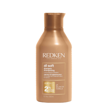 Redken All Soft Shampoo 300ml Halo Hair & Skin - rosehipskincare.com.au