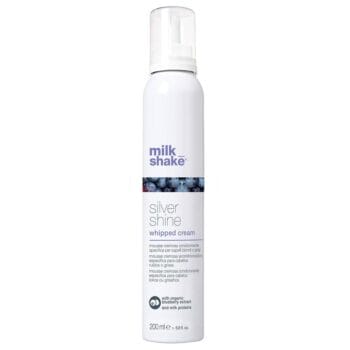 milk_shake Silver Shine Whipped Cream 200ml Halo Hair & Skin - rosehipskincare.com.au